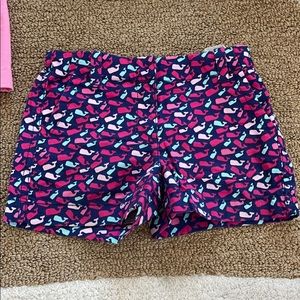 Vineyard Vines whale pattern little girls shorts
